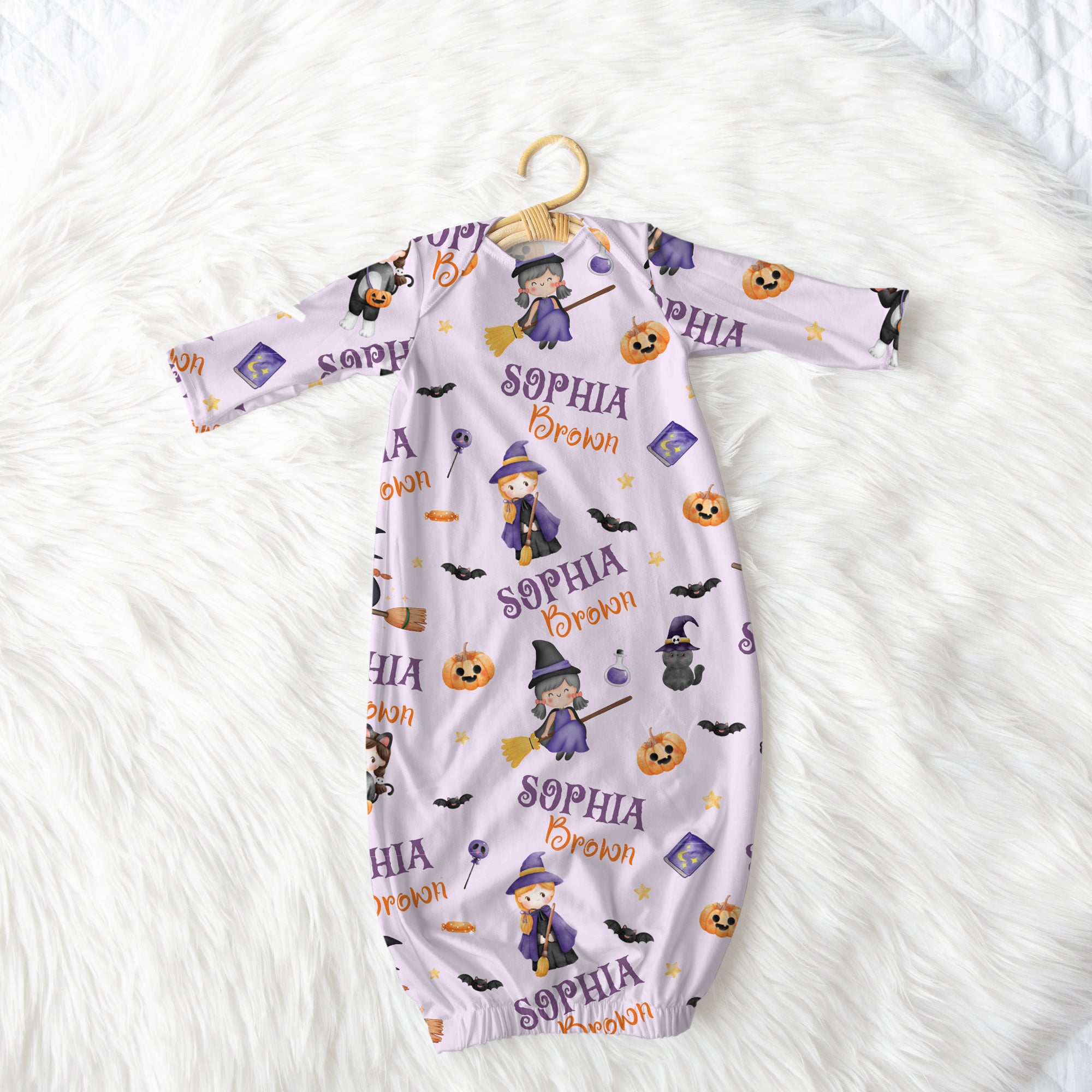 Personalized Sleep Gown in Dress-up Girl