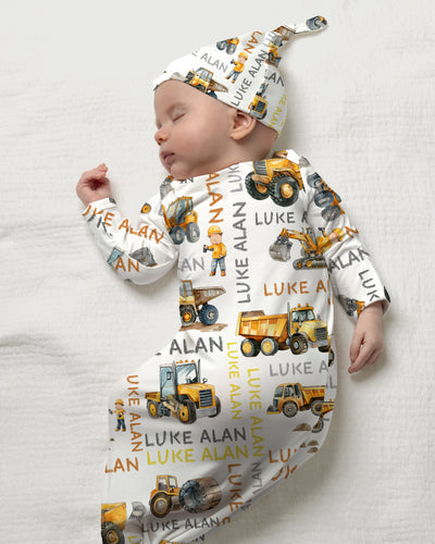 Personalized Sleep Gown in Truck