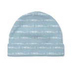 Personalized Beanie Mono Name in Light Dutty Blue