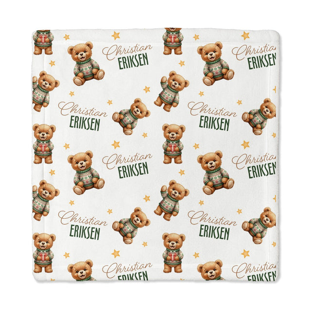 Personalized Mini Lovey in Cozy Bear