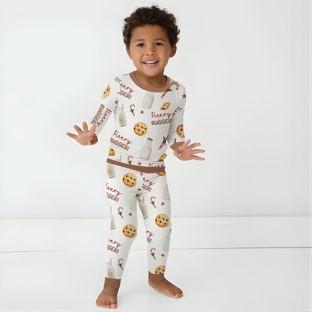Personalized Baby Pajama Set in Sweet Cookie