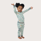 Personalized Baby Pajama Set in Elephant