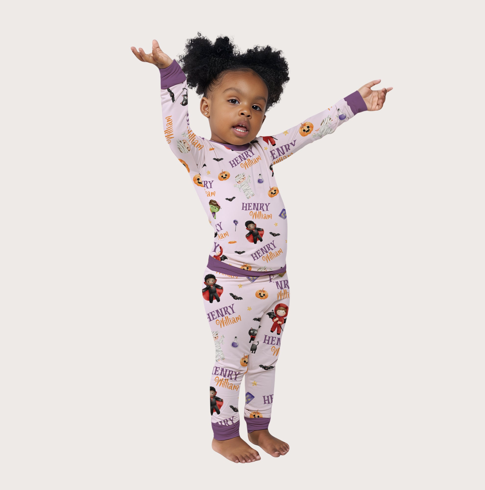 Personalized Pajama Set in Dress-up Boy