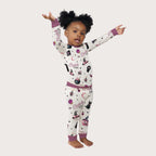 Personalized Baby Pajama Set in Mystic Lunar