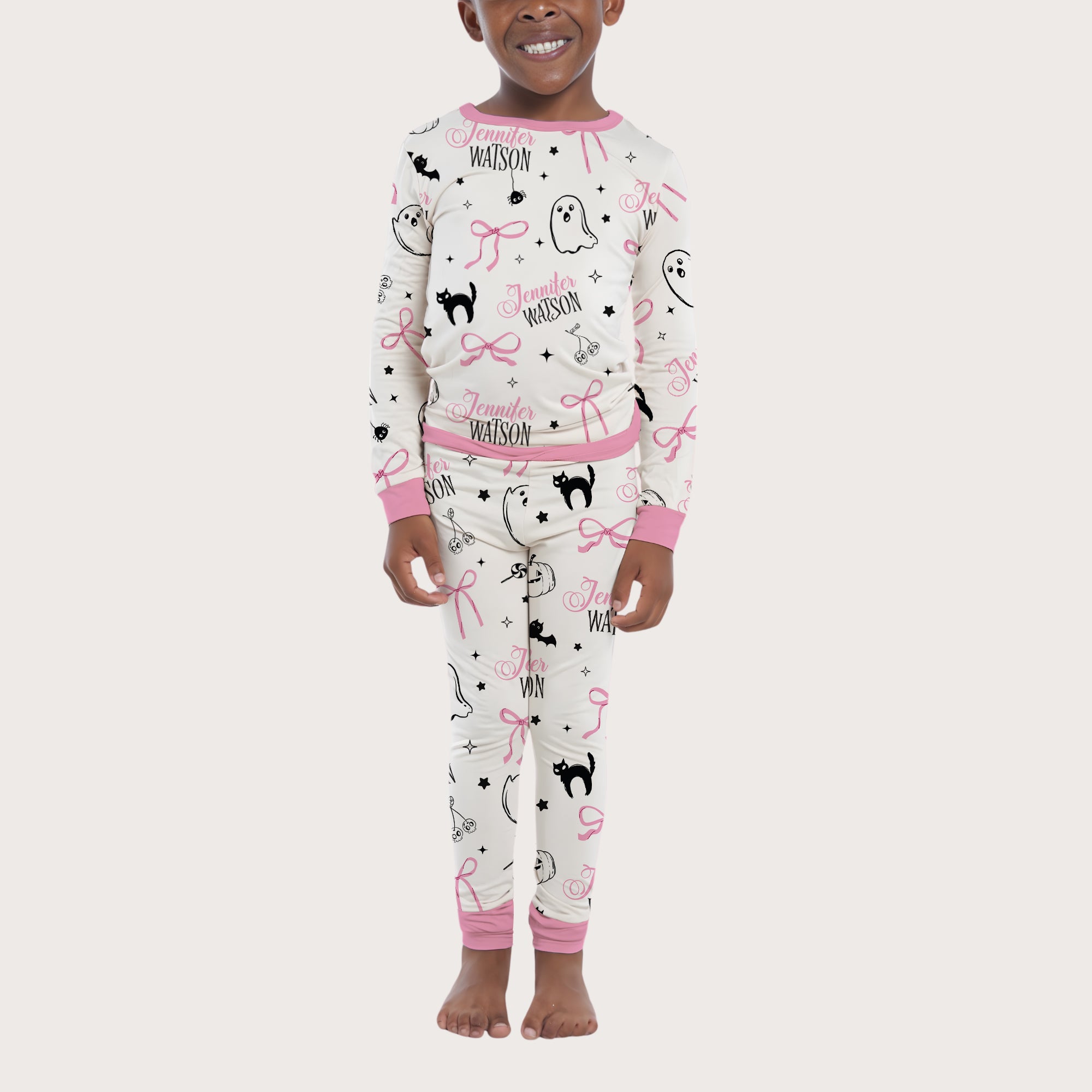 Personalized Pajama Set in Boo Babes