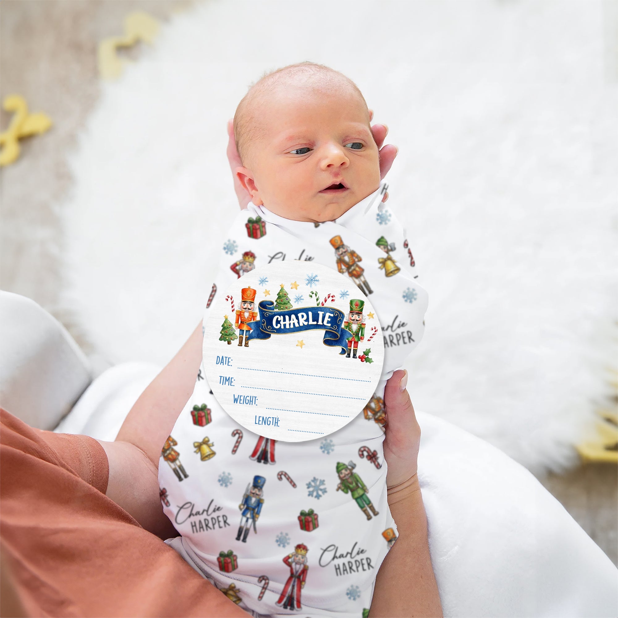 Personalized Wood Sign in Nutcracker