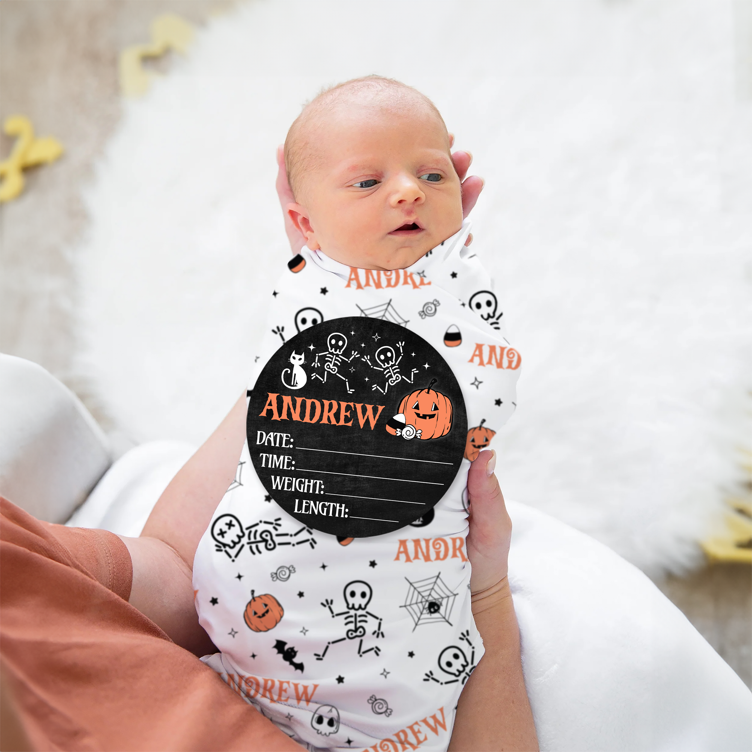 Bony Boo Personalized Wood Sign