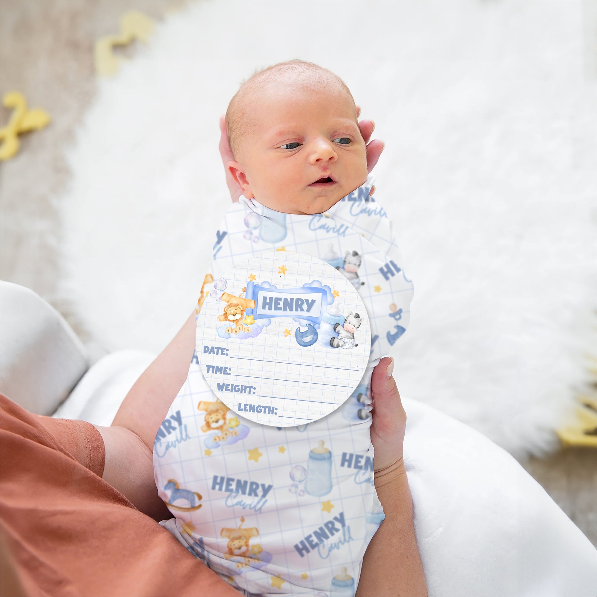 Blue Milk Drunk Personalized Wood Sign