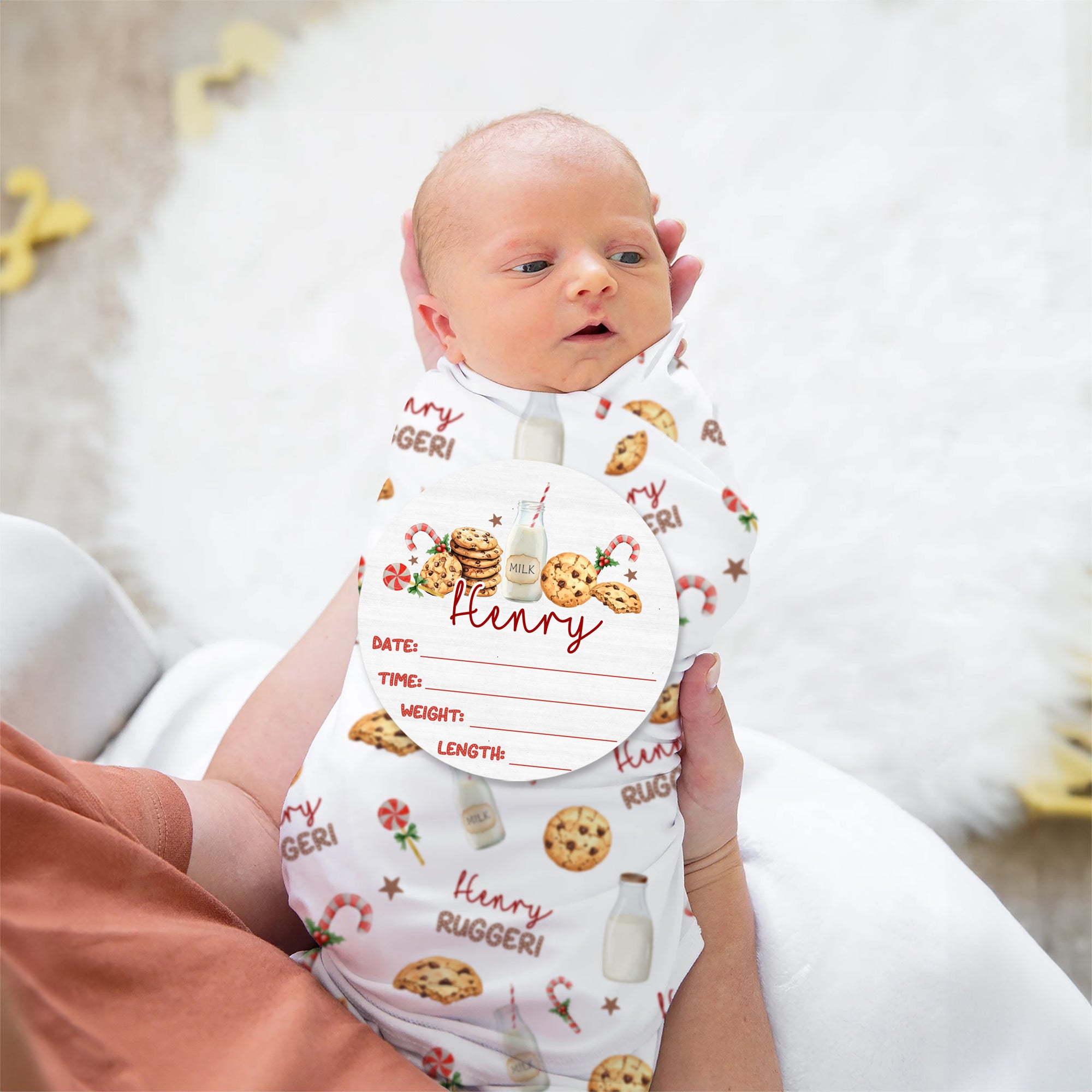Personalized Wood Sign in Sweet Cookie