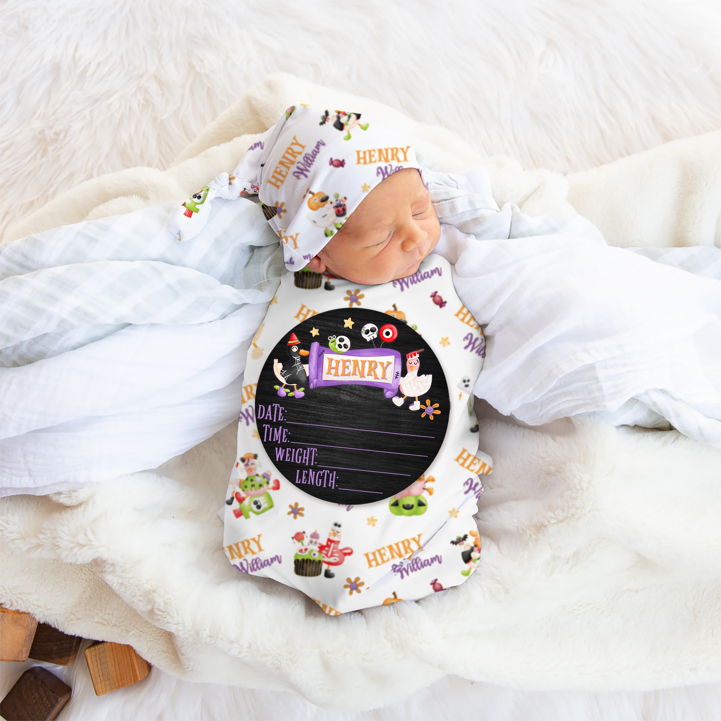 Personalized Wood Sign in Goose in Booland