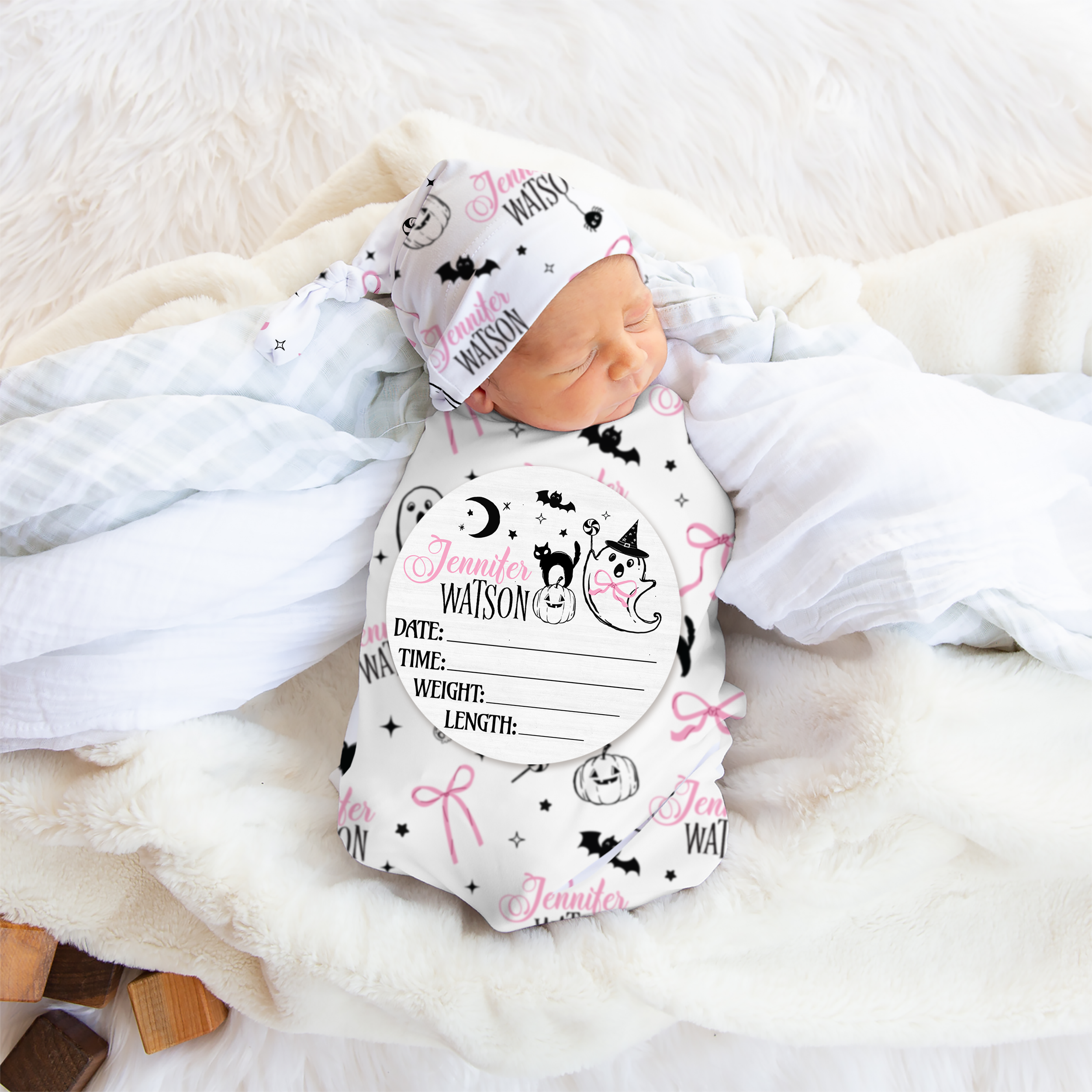 Personalized Wood Sign in Boo Babes