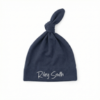 Personalized Knotted Hat in Moss