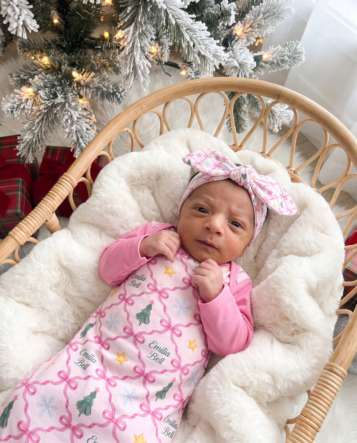 Personalized Knotted Headband in North Star