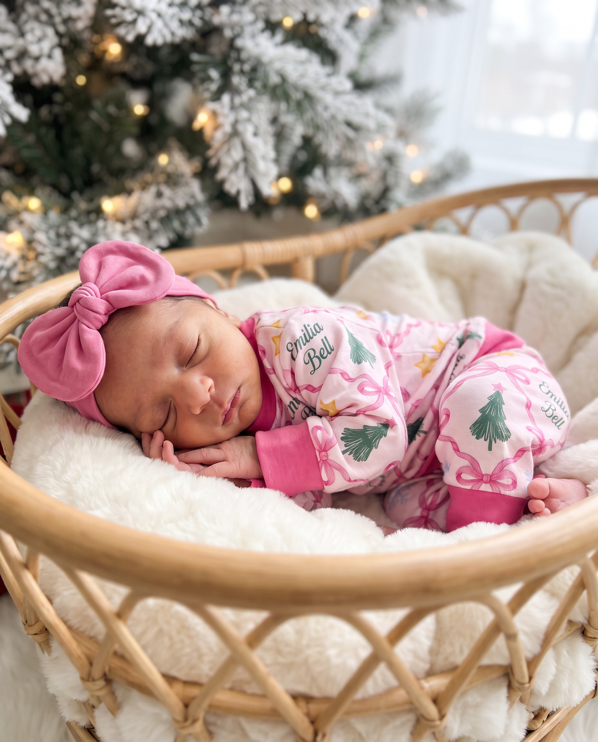 Personalized Pajama Set in North Star