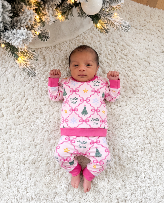 Personalized Pajama Set in North Star