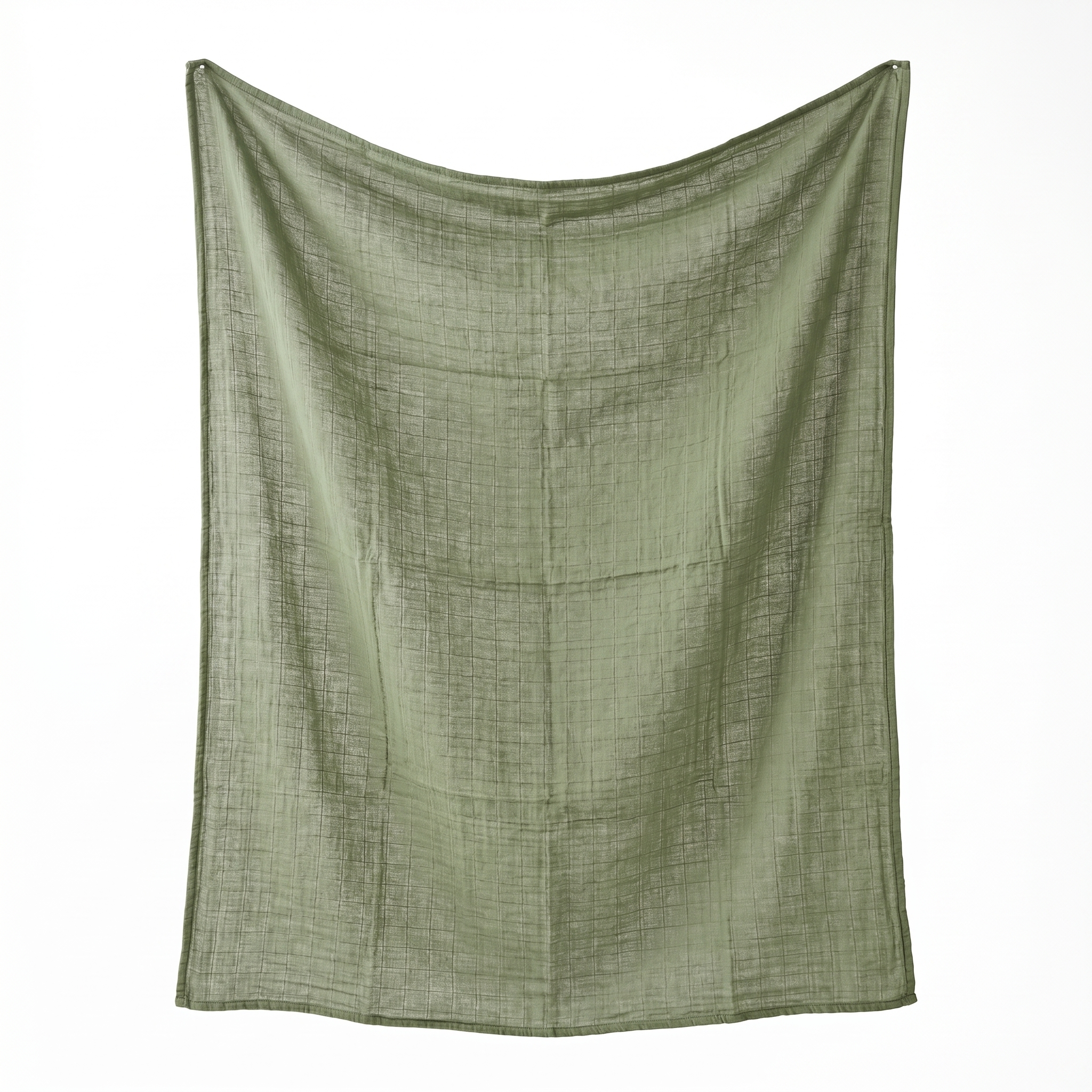 Muslin Swaddle in Olive Green