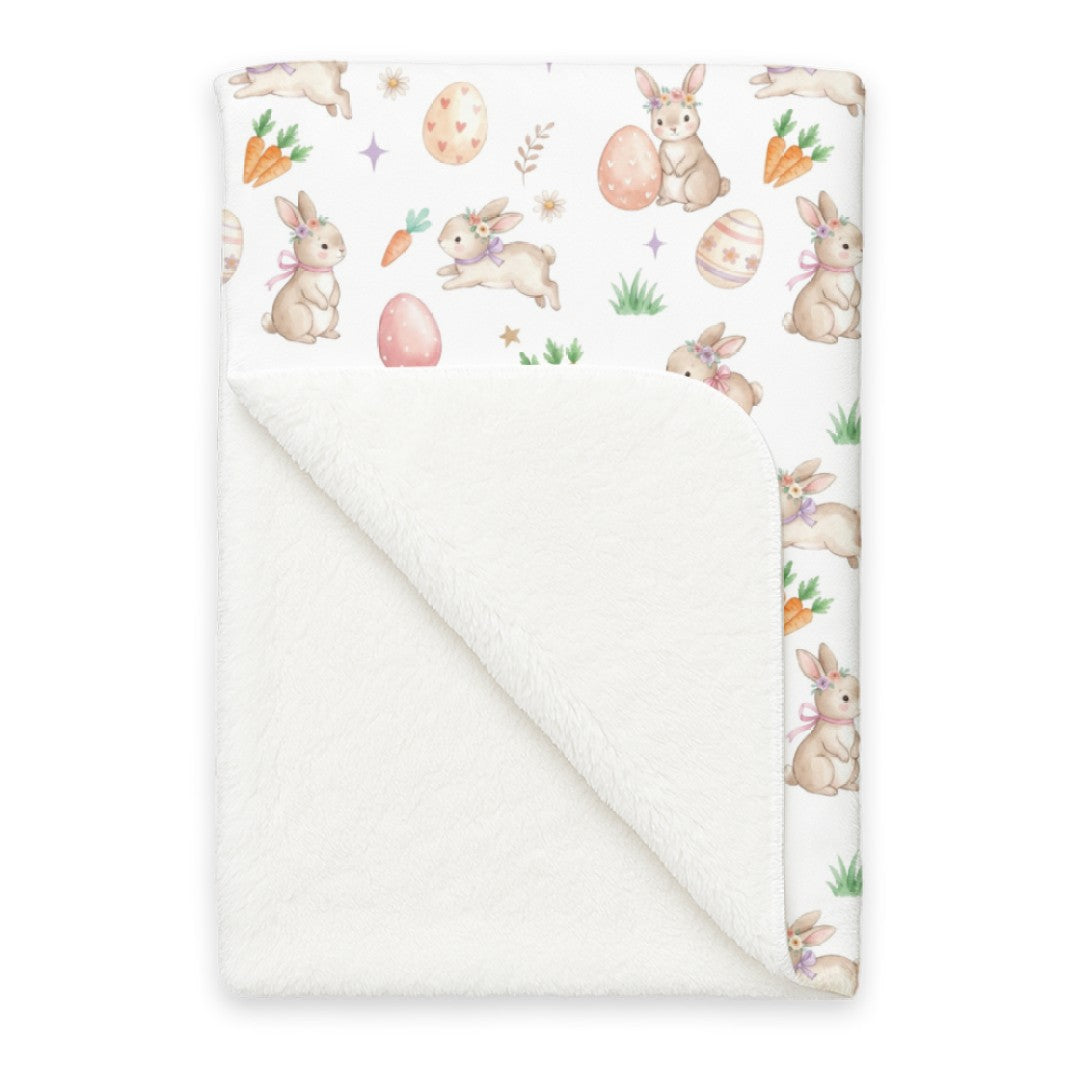 Blanket in Pink Easter Eggs