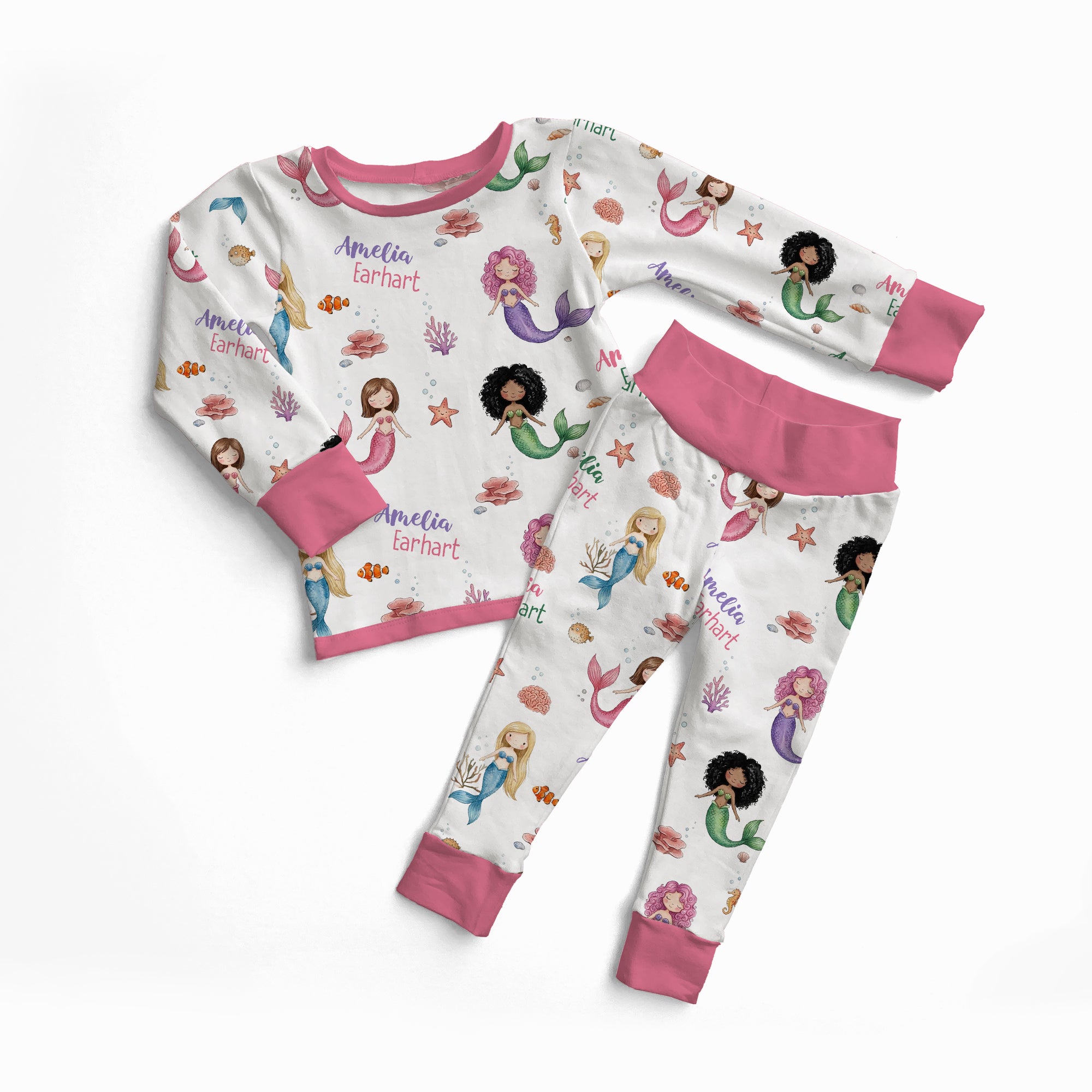 Personalized Pajama in Little Mermaid