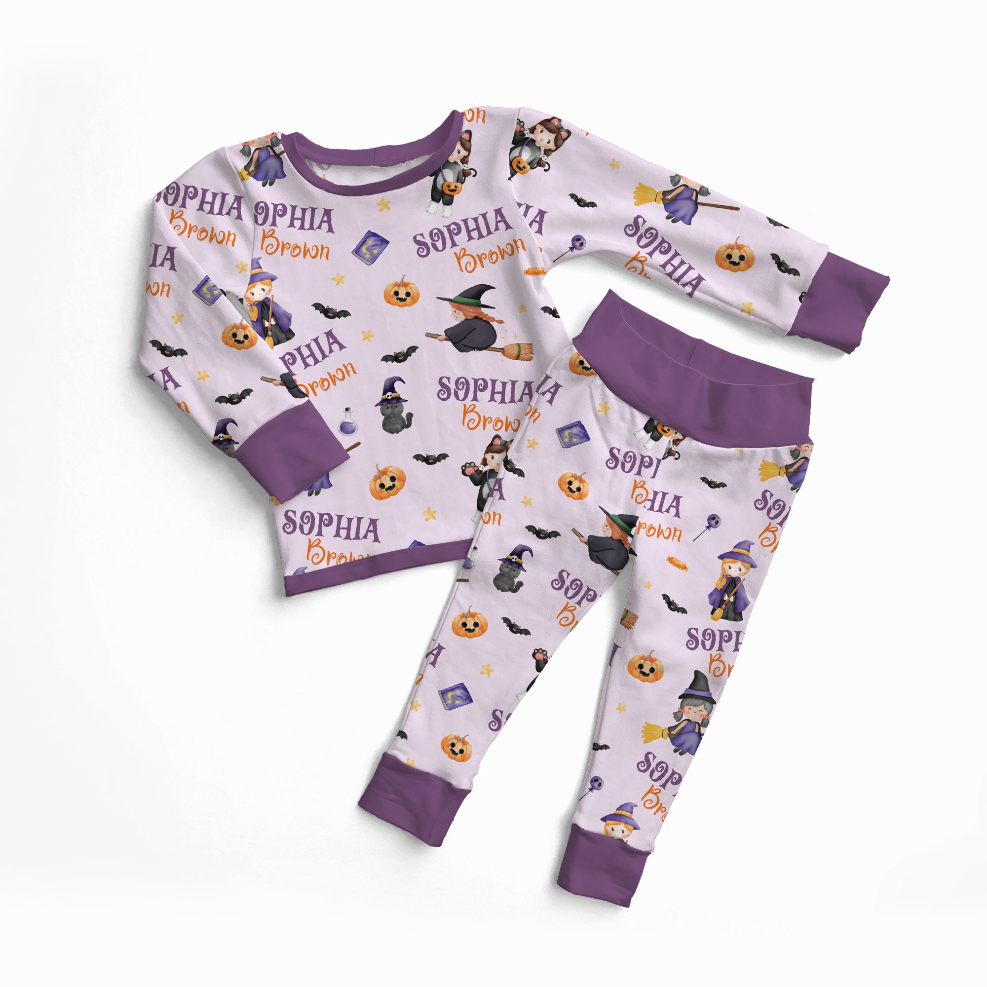 Personalized Pajama Set in Dress-up Girl