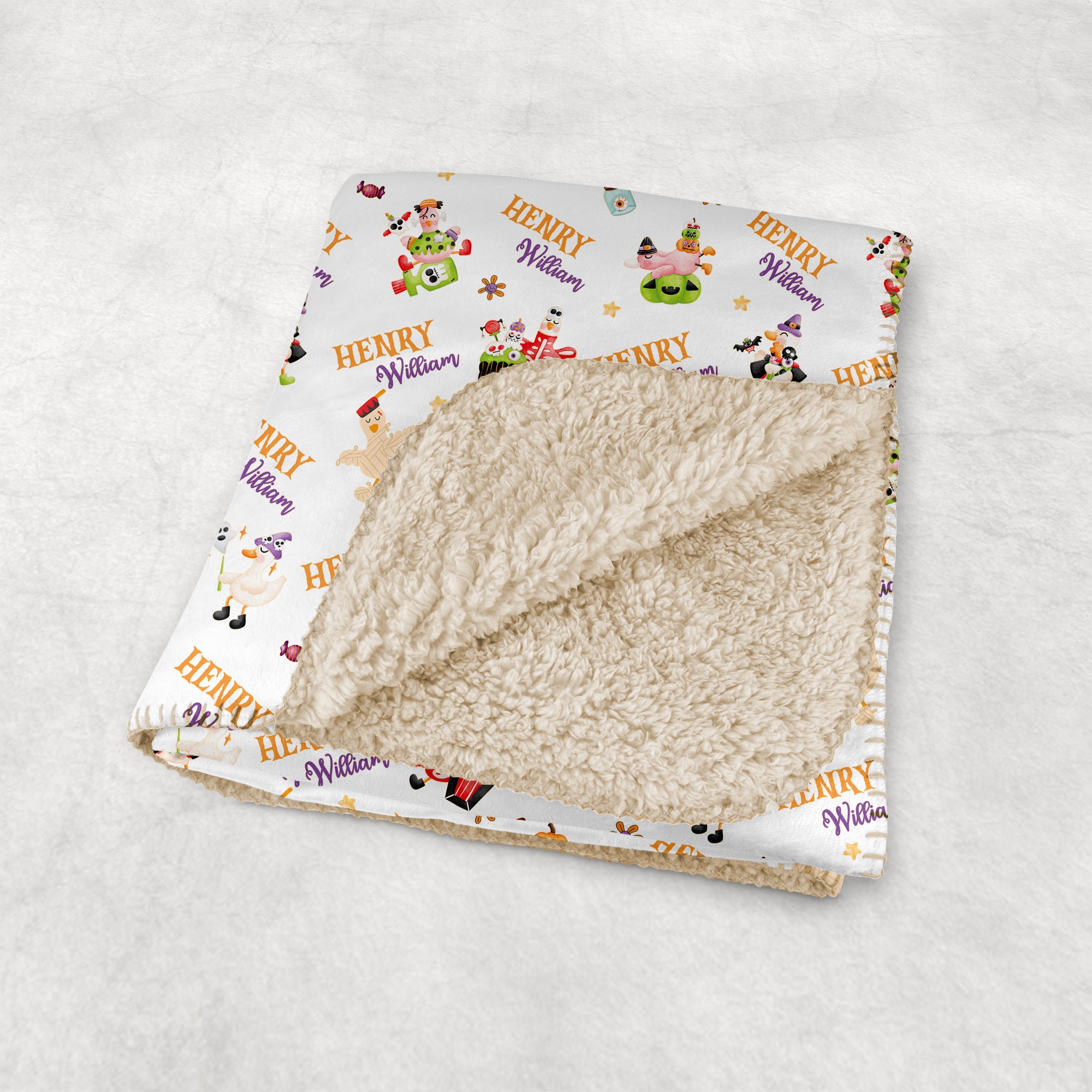 Personalized Blanket in Goose in Booland