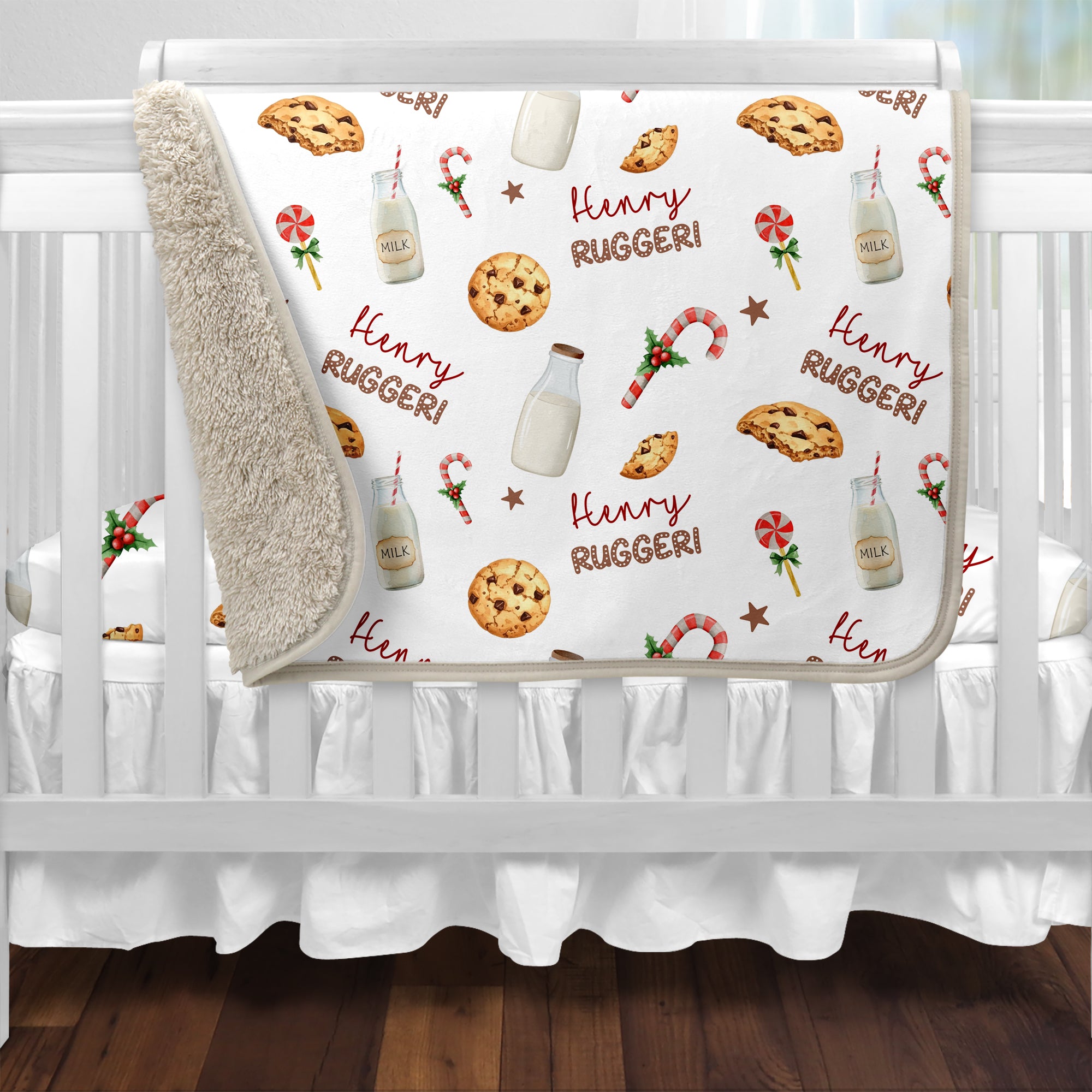 Personalized Blanket in Sweet Cookie