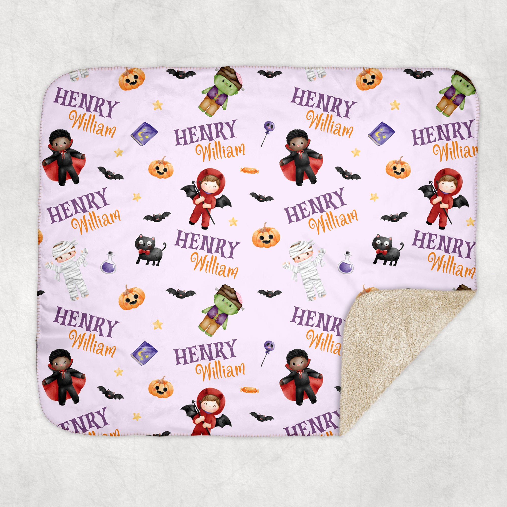 Personalized Blanket in Dress-up Babe