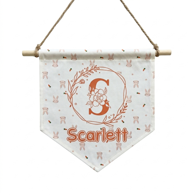 Personalized Shield Pennant in Tiny