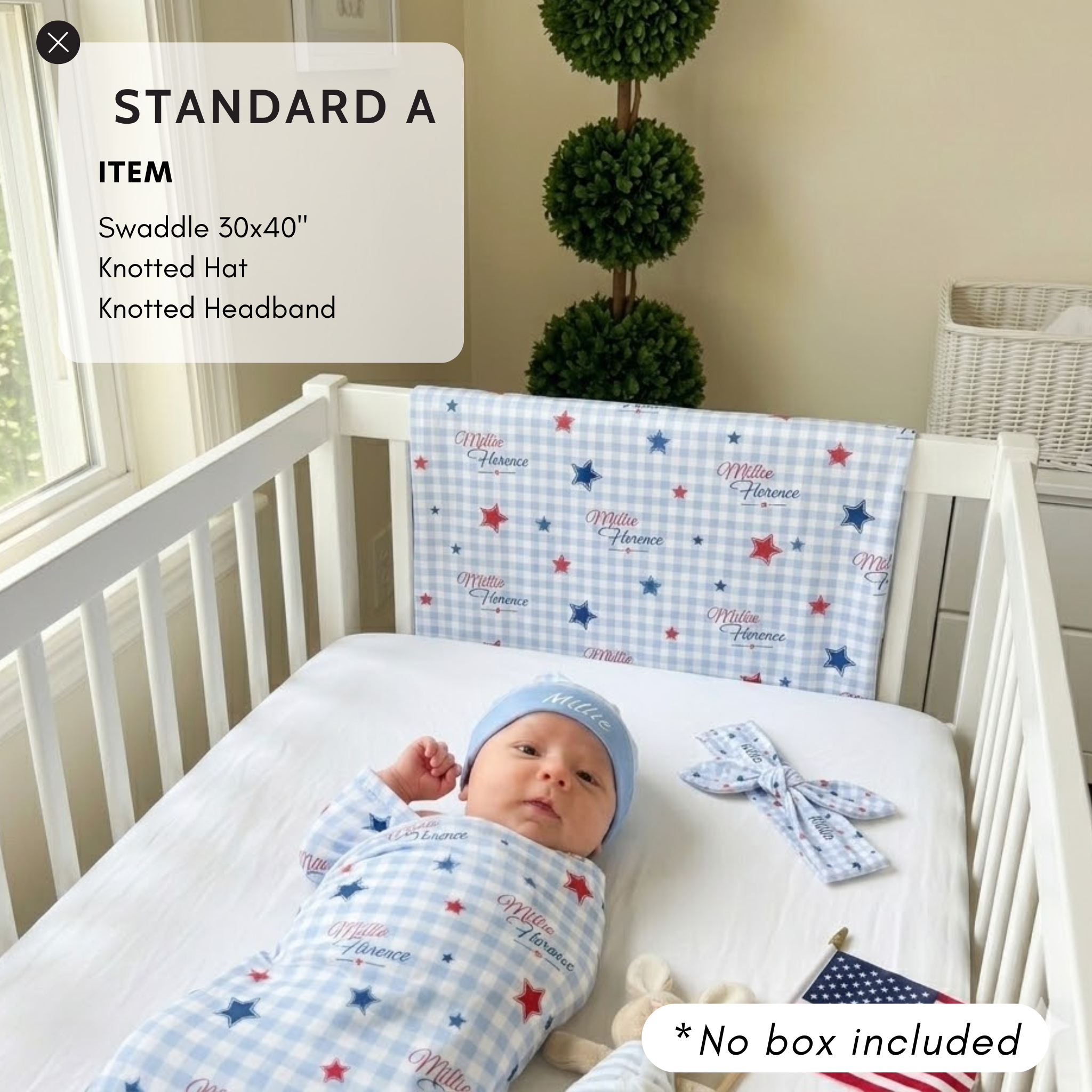 Standard Gift Set in Red, Blue and Star