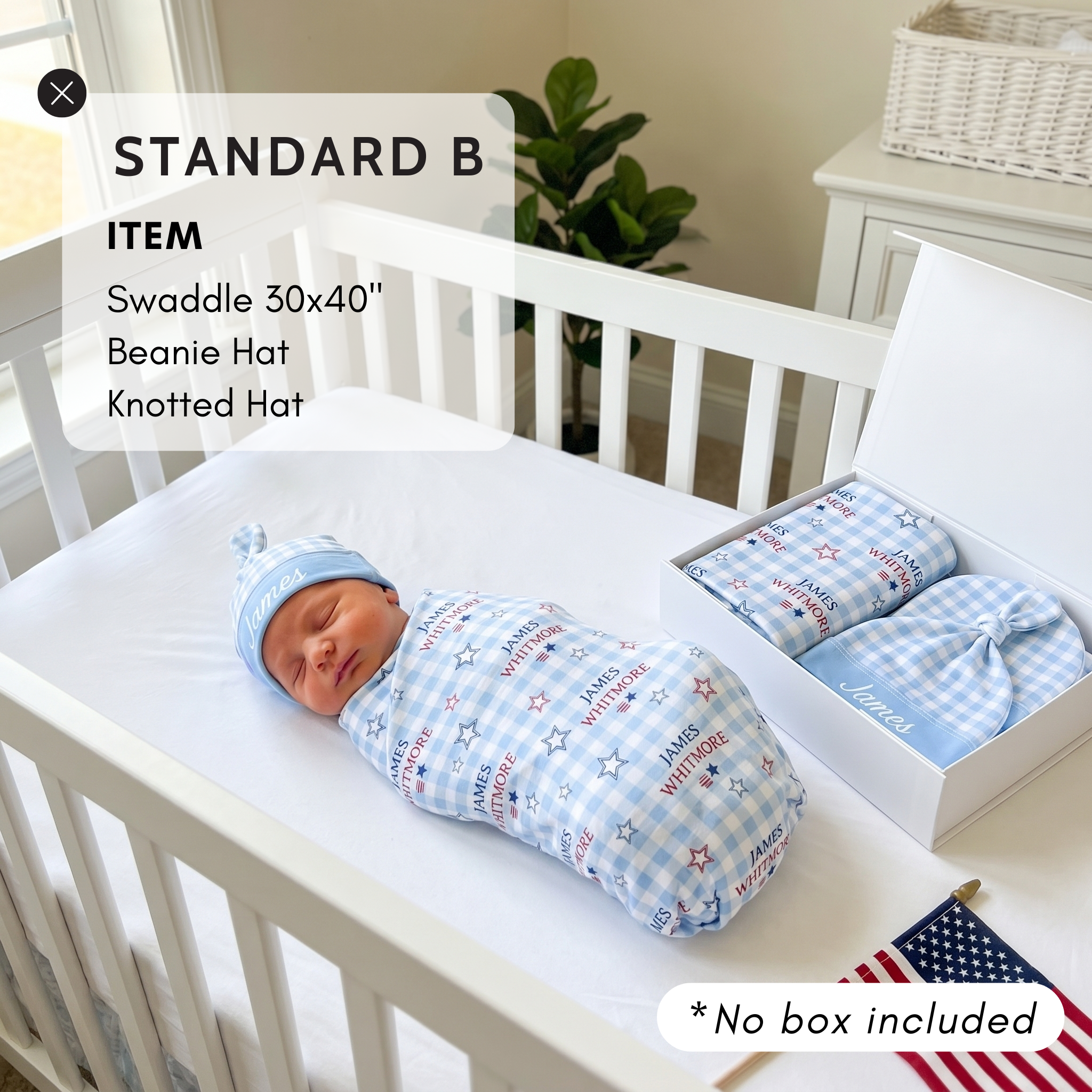 Standard Gift Set in Star-Spangled Sky
