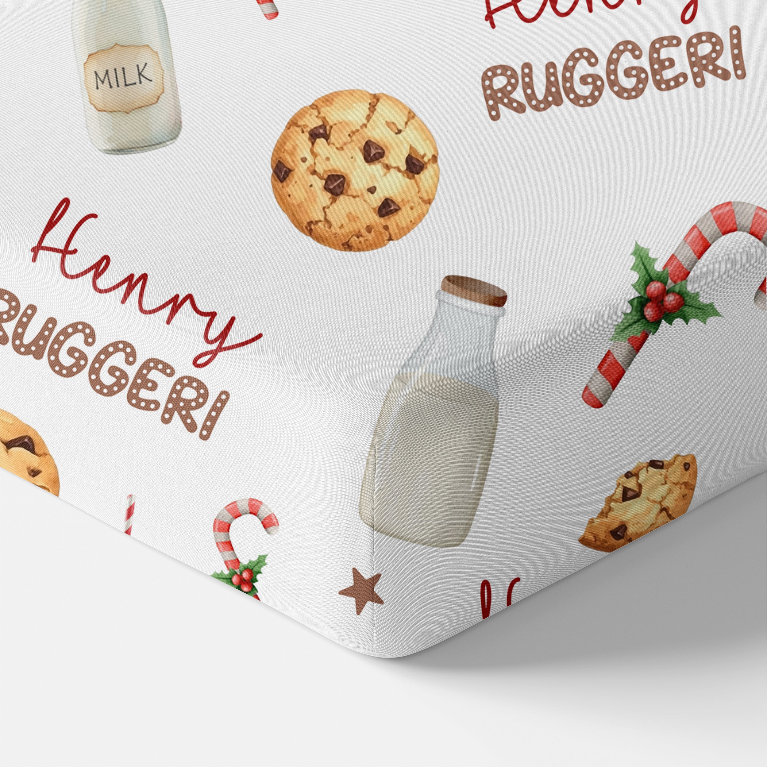 Personalized Crib Sheet in Sweet Cookie