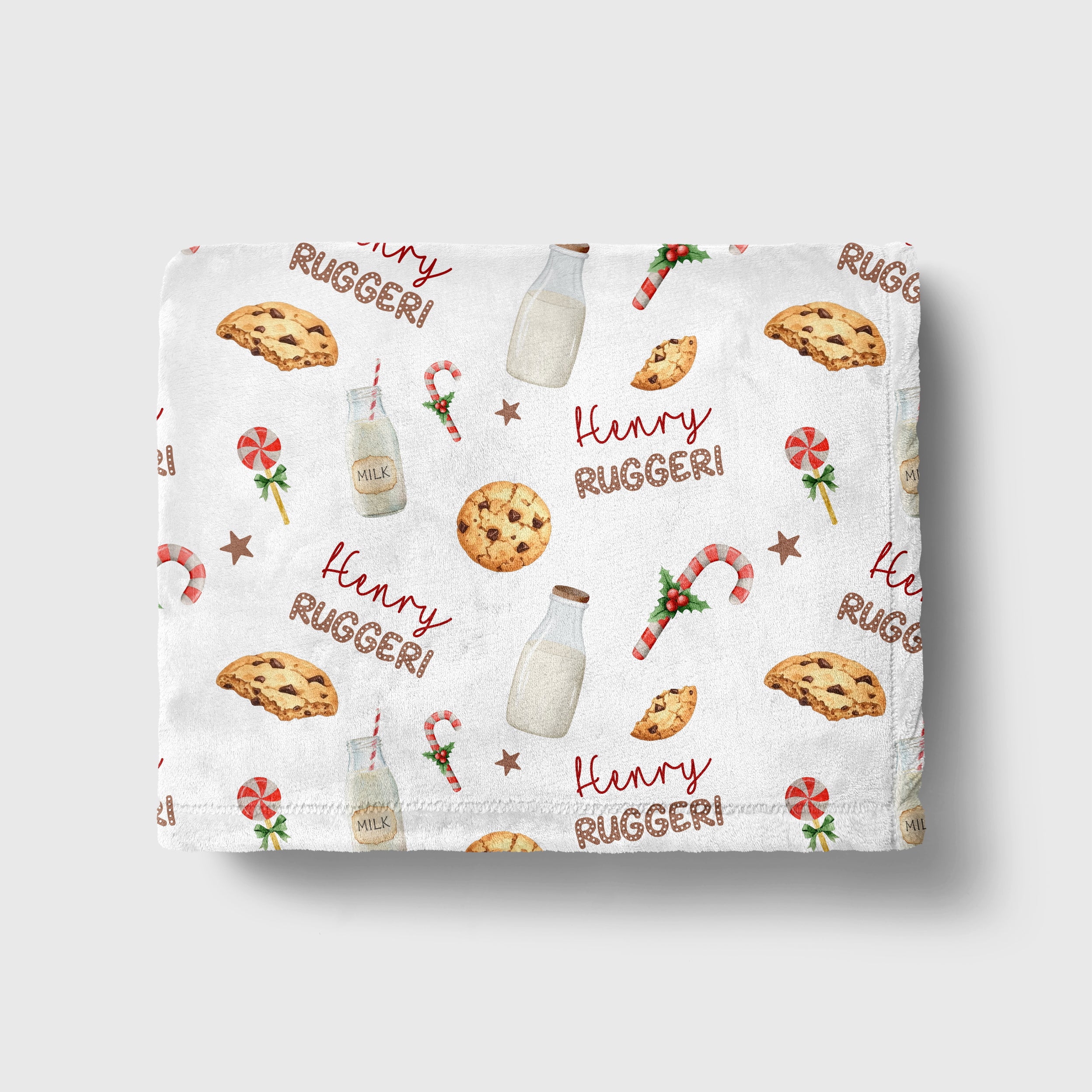 Personalized Blanket in Sweet Cookie