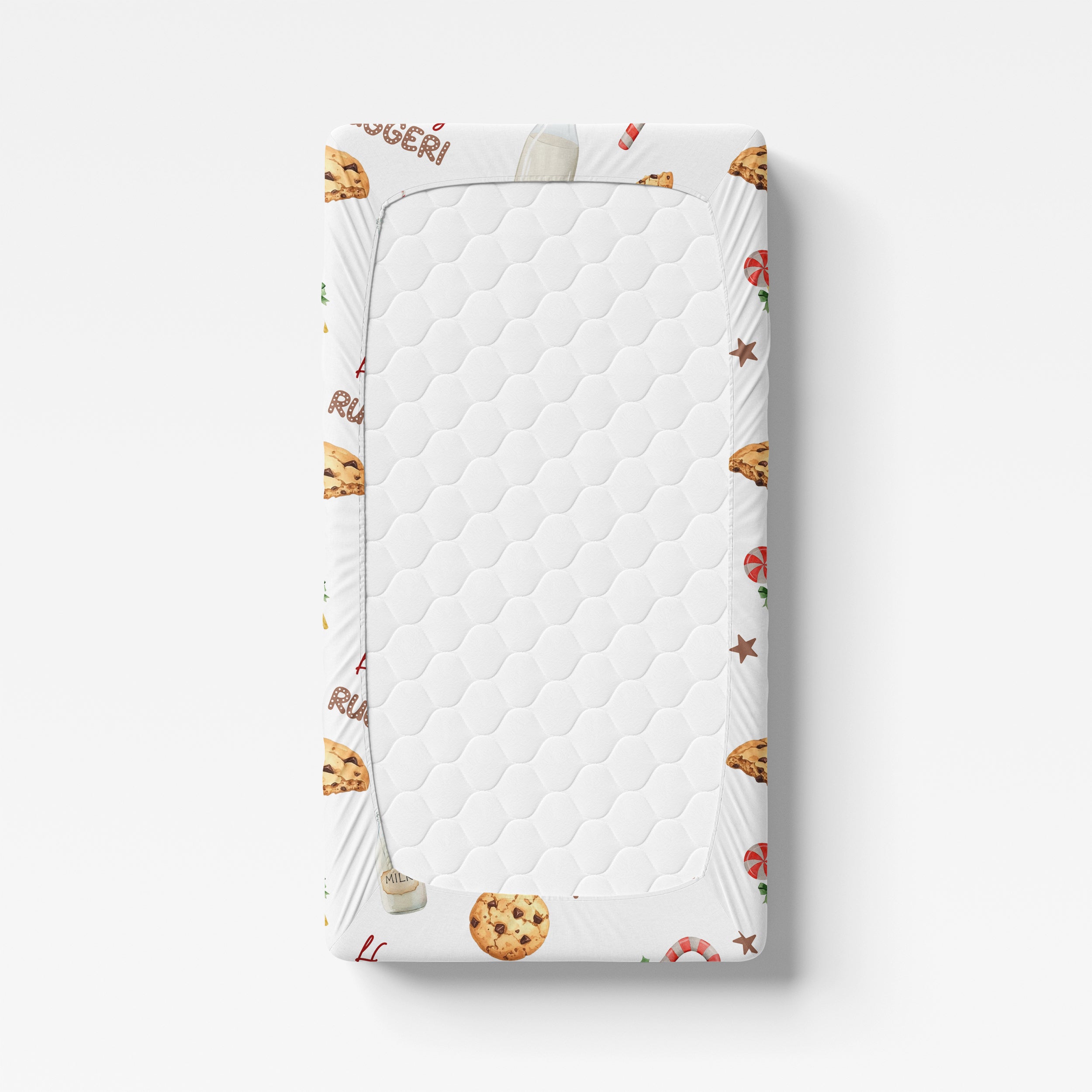 Personalized Crib Sheet in Sweet Cookie