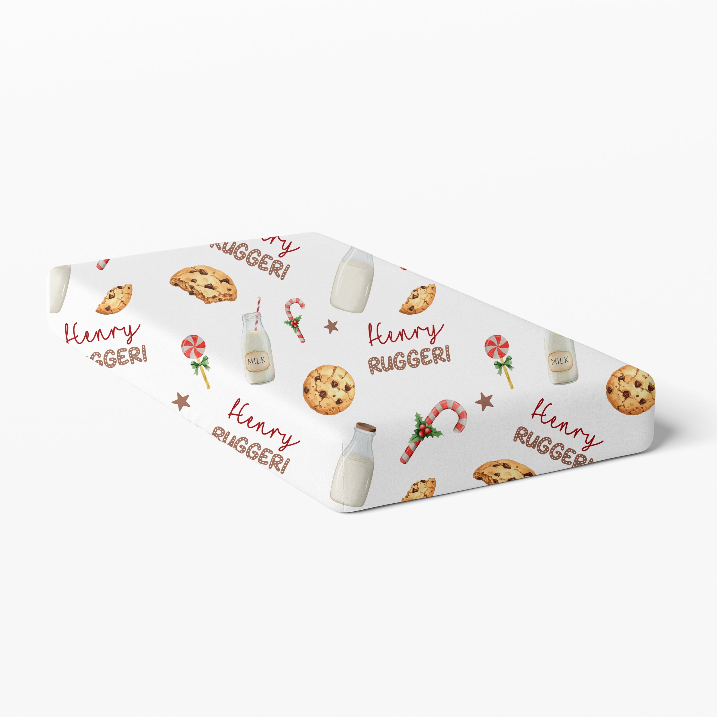 Personalized Crib Sheet in Sweet Cookie