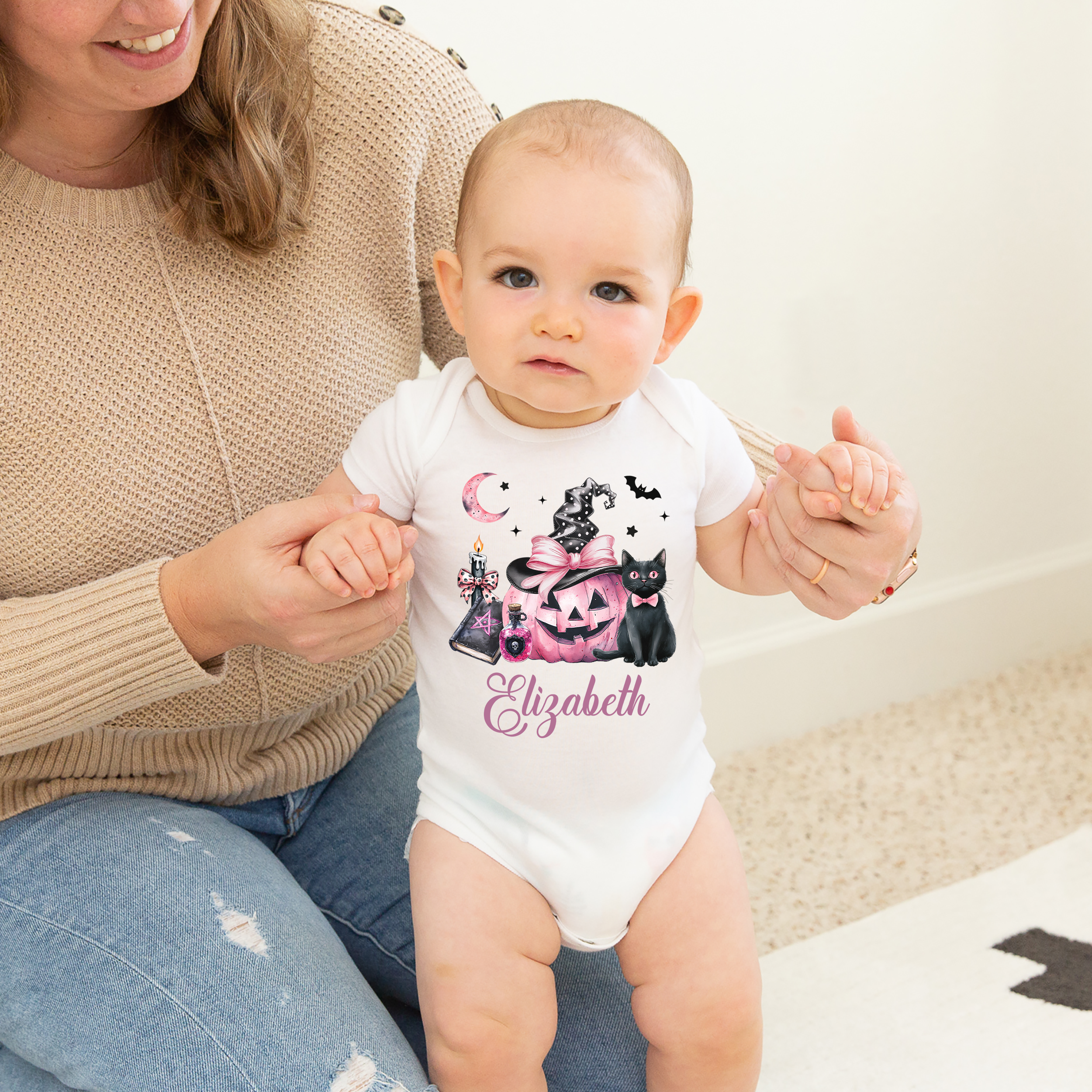 Personalized Graphic Bodysuit in Mystic Lunar