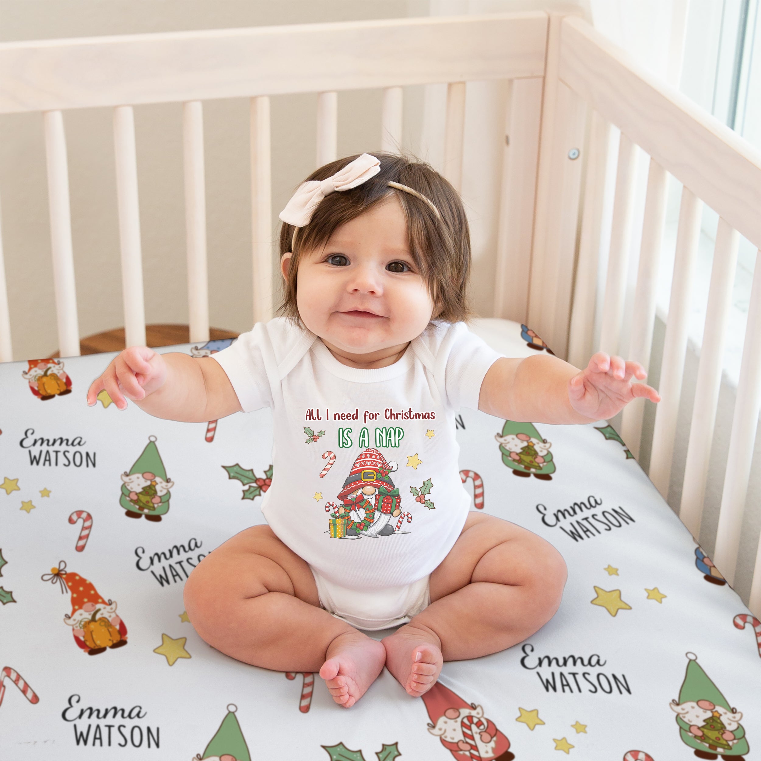 Graphic Bodysuit in All I need for Xmas