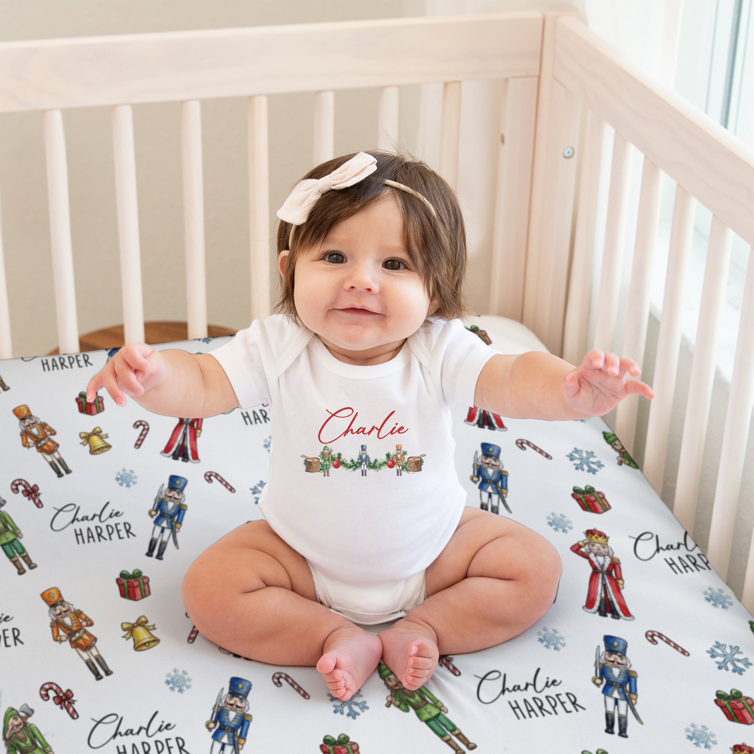 Personalized Bodysuit in Nutcracker