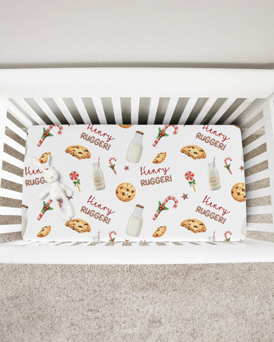 Personalized Crib Sheet in Sweet Cookie