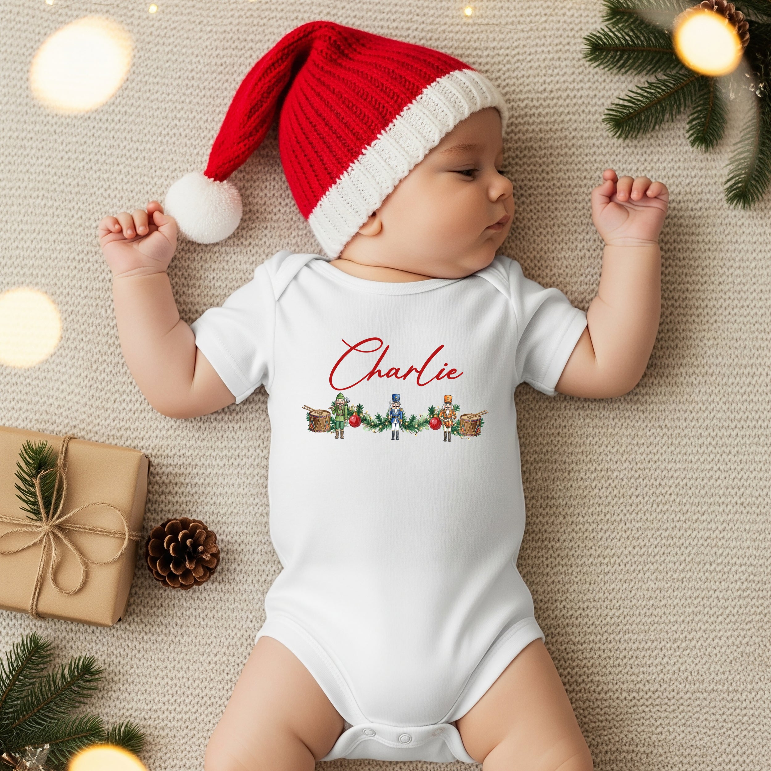 Personalized Bodysuit in Nutcracker