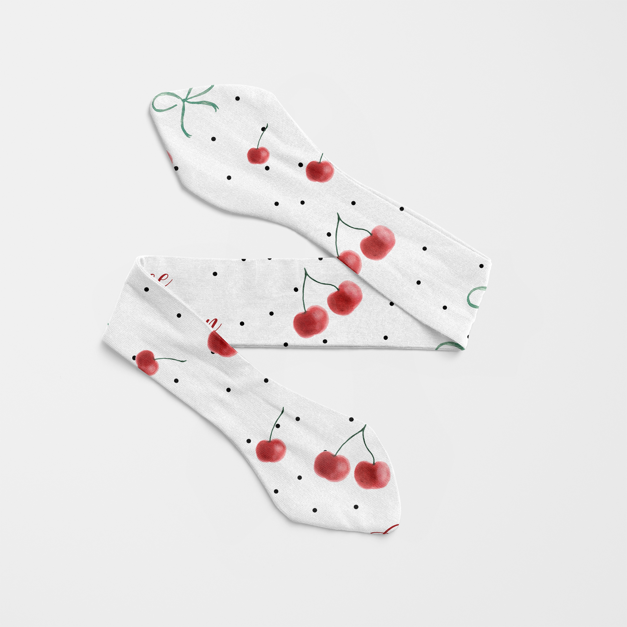 Personalized Knotted Headband in Cherished Baby