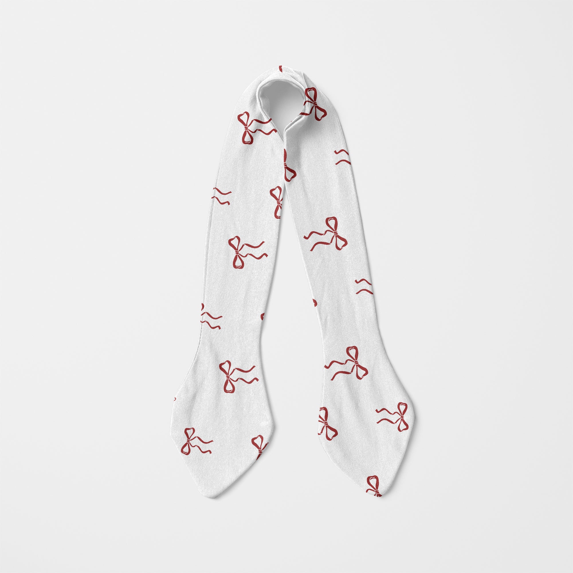 Personalized Knotted Headband in Coquette Ribbon