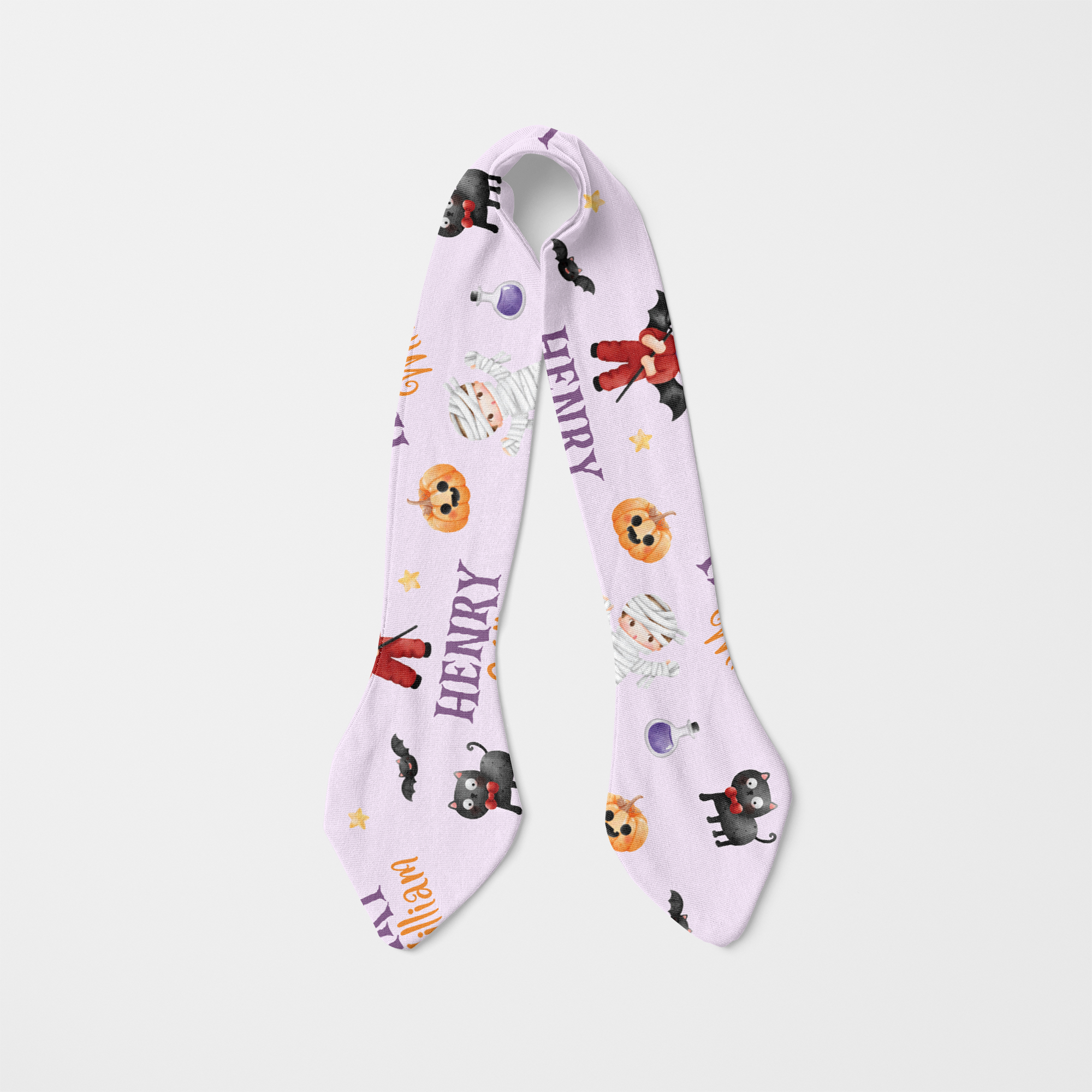 Personalized Knotted Headband in Dress-up Babe