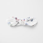 Personalized Knotted Headband in Pretty Wildflower