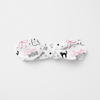 Personalized Knotted Headband in Boo Babes
