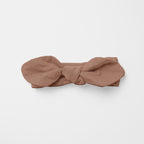 Personalized Knotted Headband in Biscuit