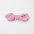 Personalized Knotted Headband in Boo Pink