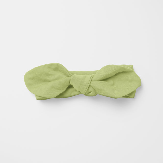 Personalized Knotted Headband in Avocado
