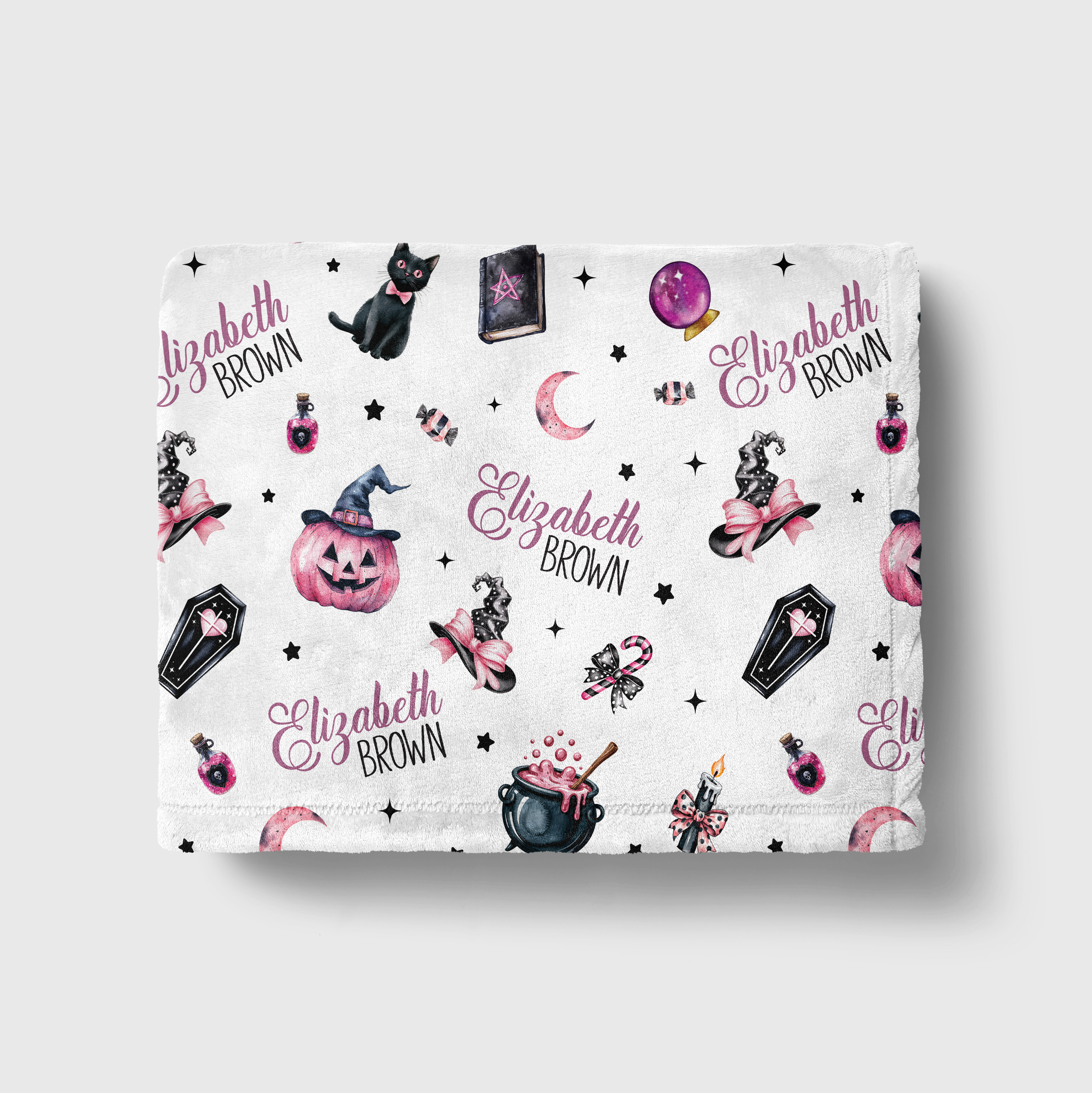 Personalized Blanket in Mystic Lunar