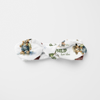 Personalized Knotted Headband in Bear Fishing