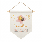 Personalized Shield Pennant in BeeBee