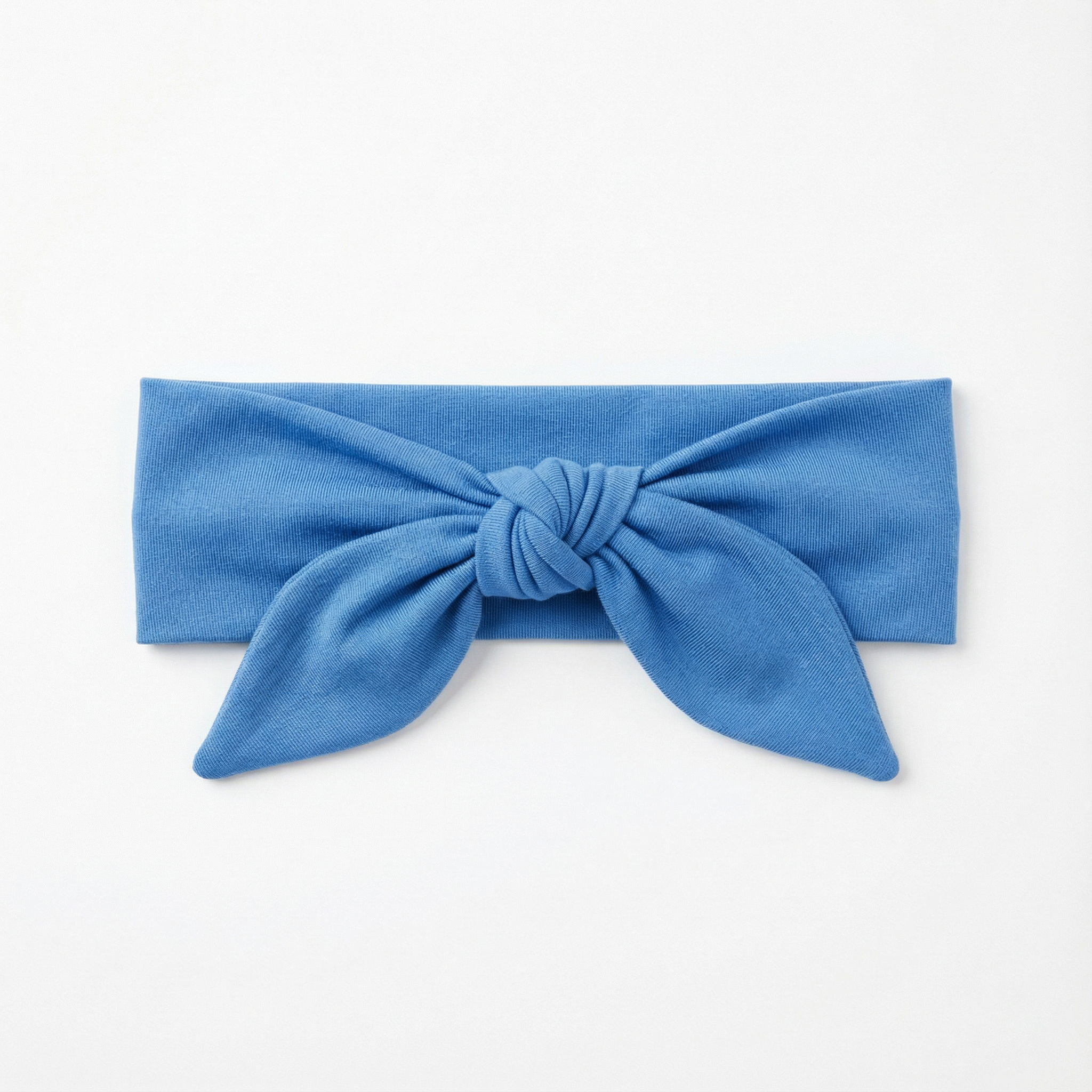 Personalized Knotted Headband in Baby Blue